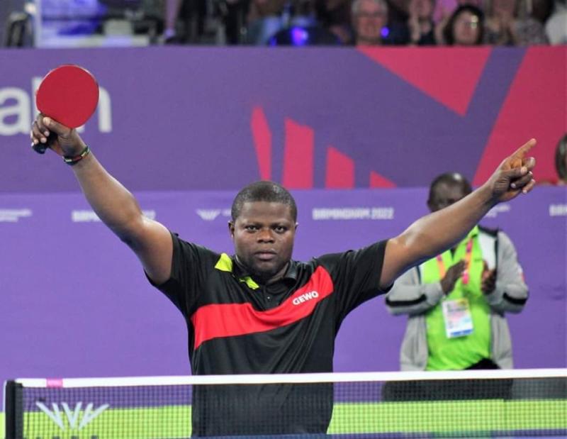 Isau Ogunkunle is a 36-year-old Nigerian table tennis and para table tennis player who is currently having the best year of his career.