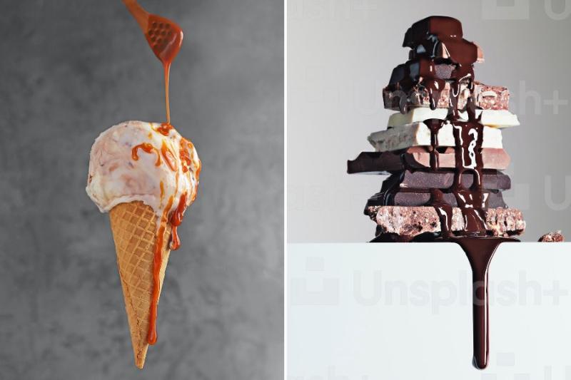 Difference Between Ice Cream and Chocolate