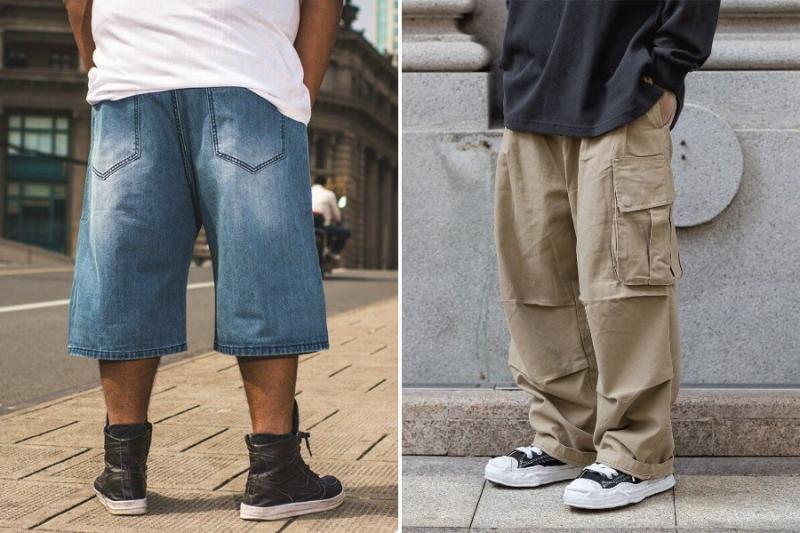 Difference Between Baggy Shorts and Baggy Trousers