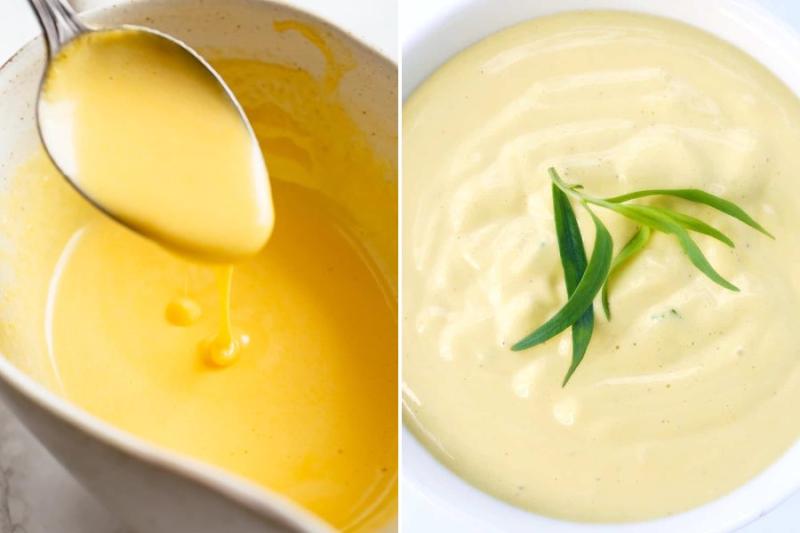 Difference Between Hollandaise and Bearnaise Sauce